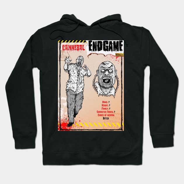 End Game Cannibal Hoodie by EndGameZombie